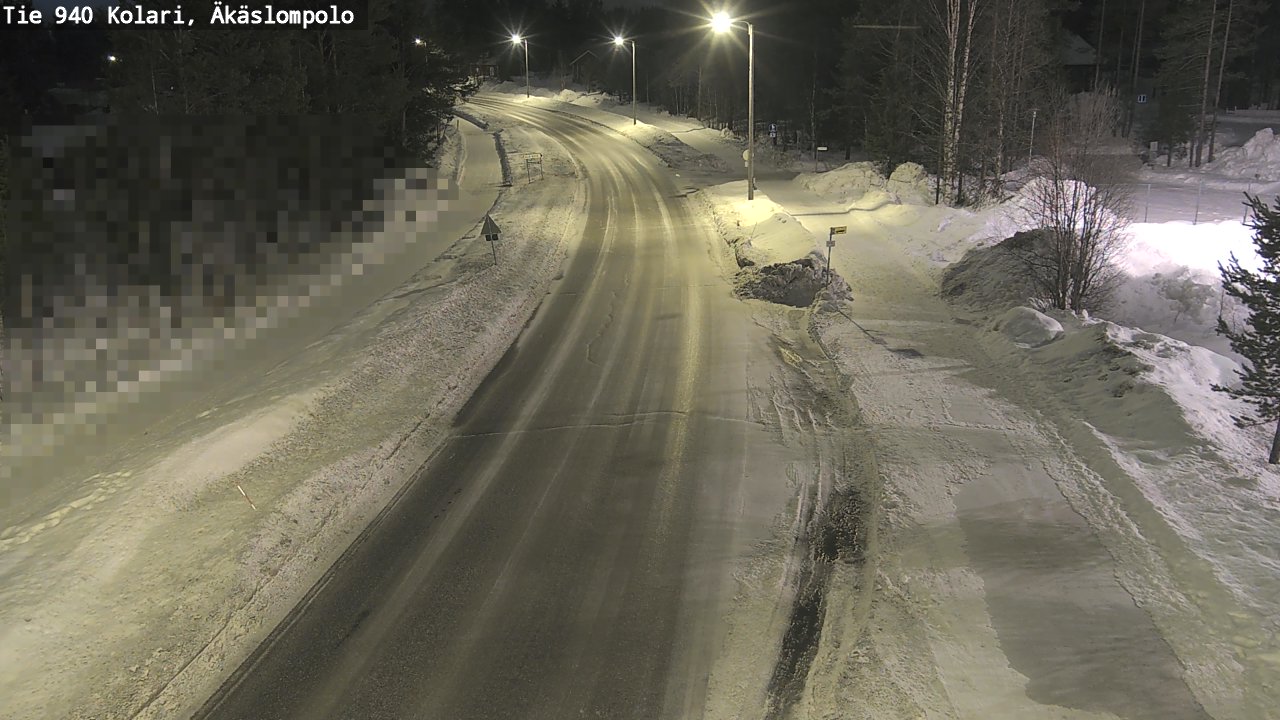 Kelikamerat Kuva Tie 940 Kolari, Äkäslompolo, Kolari, Lappi
