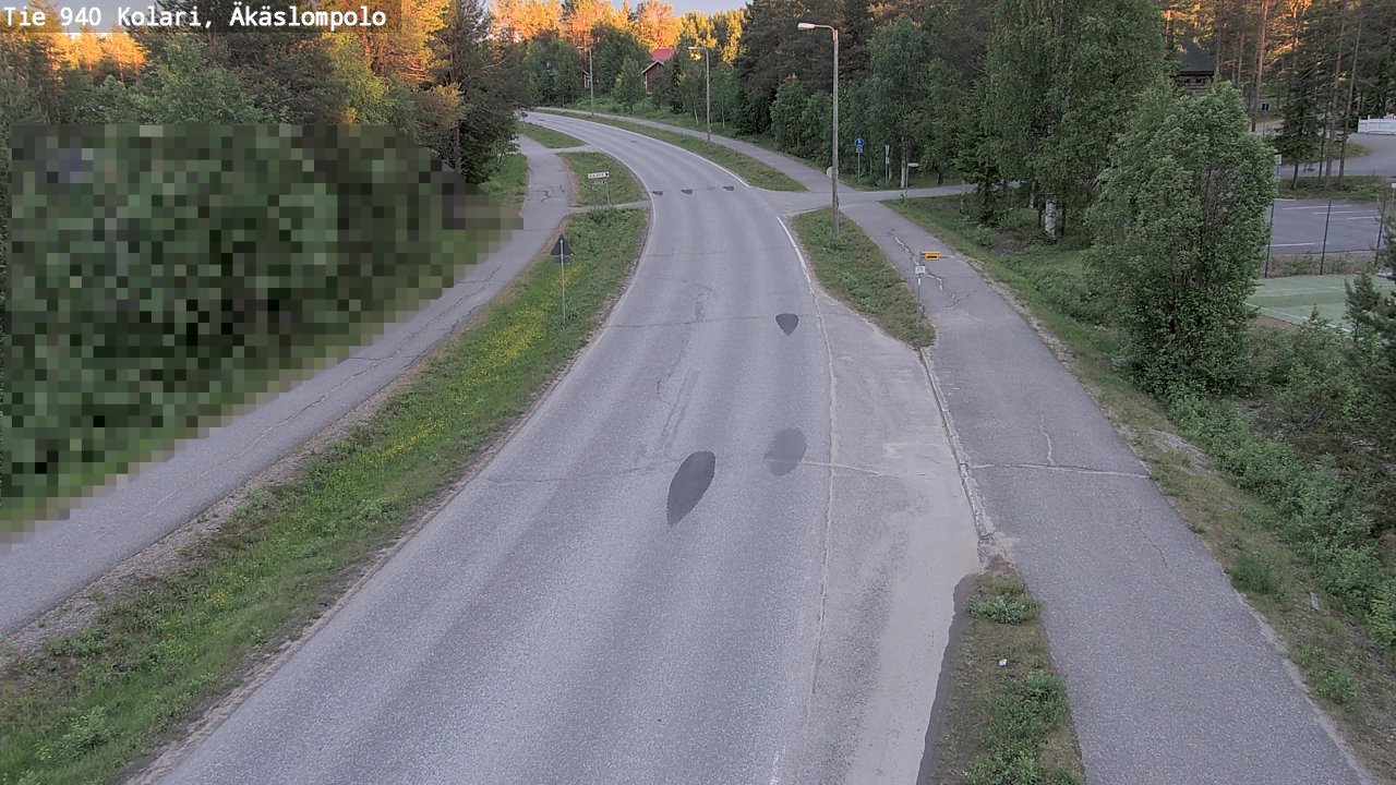 Kelikamerat Kuva Tie 940 Kolari, Äkäslompolo, Kolari, Lappi