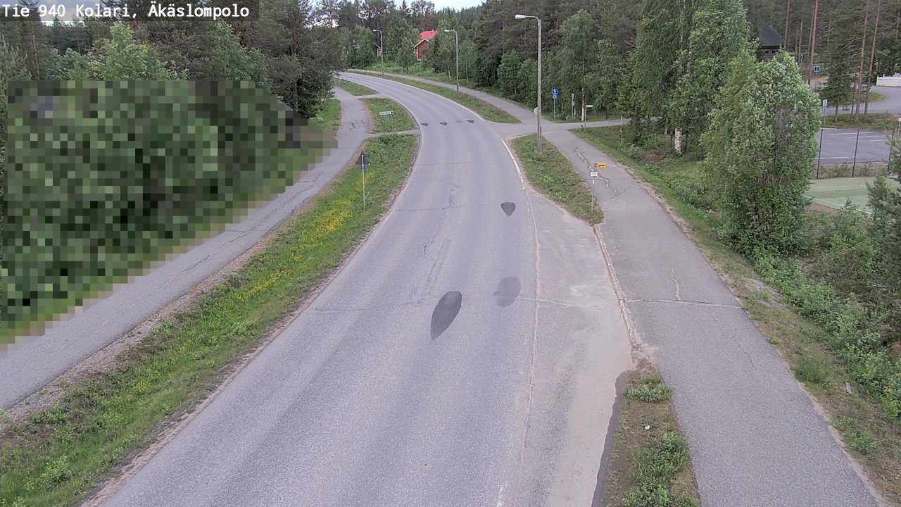 Kelikamerat Kuva Tie 940 Kolari, Äkäslompolo, Kolari, Lappi
