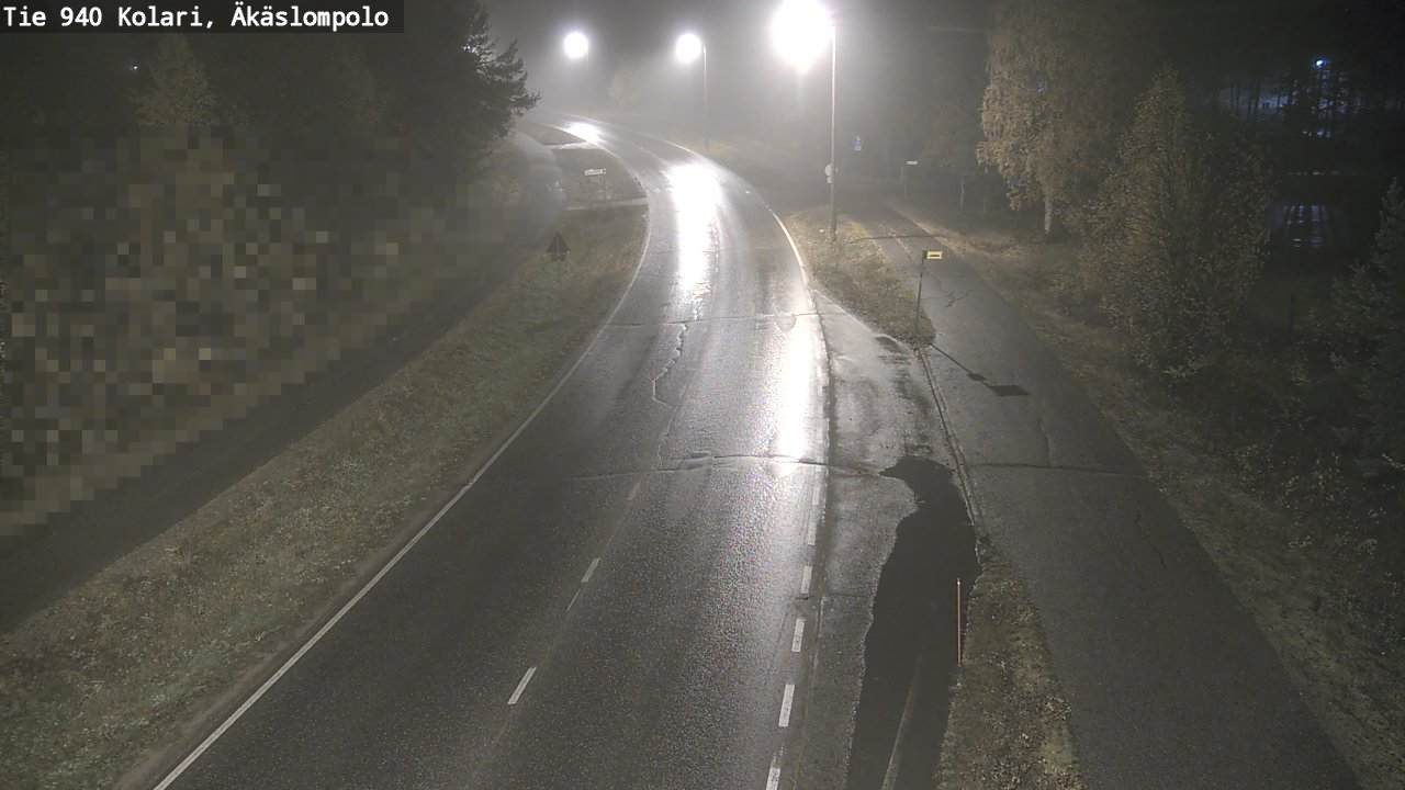 Kelikamerat Kuva Tie 940 Kolari, Äkäslompolo, Kolari, Lappi