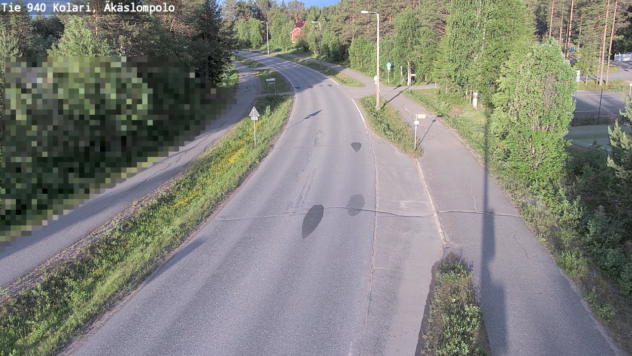 Kelikamerat Kuva Tie 940 Kolari, Äkäslompolo, Kolari, Lappi