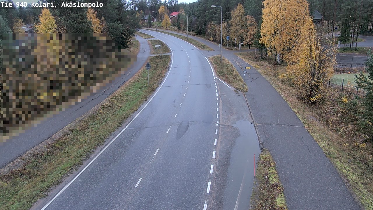 Kelikamerat Kuva Tie 940 Kolari, Äkäslompolo, Kolari, Lappi