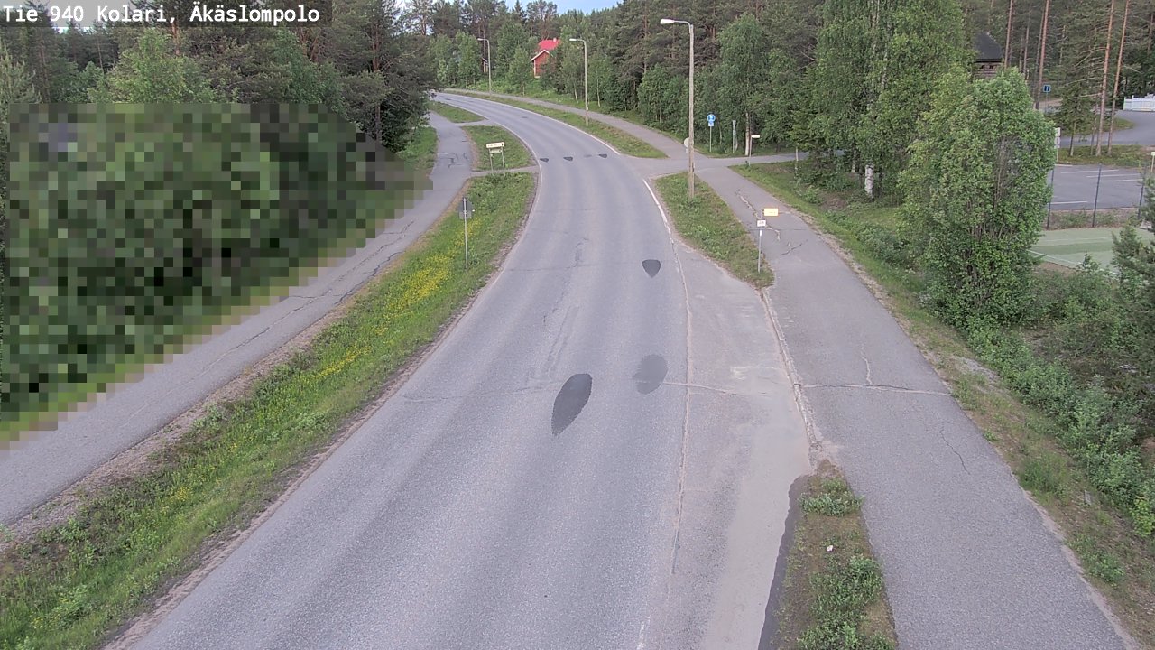 Kelikamerat Kuva Tie 940 Kolari, Äkäslompolo, Kolari, Lappi