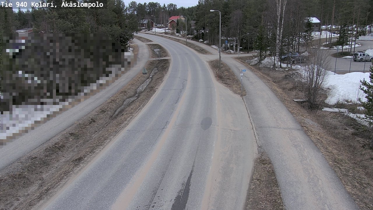Weather Camera Image Road 940 Kolari, Äkäslompolo, Kolari, Lappi