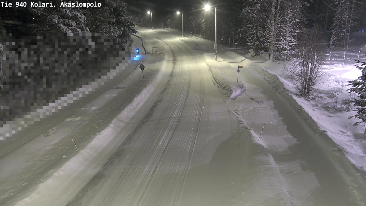 Kelikamerat Kuva Tie 940 Kolari, Äkäslompolo, Kolari, Lappi