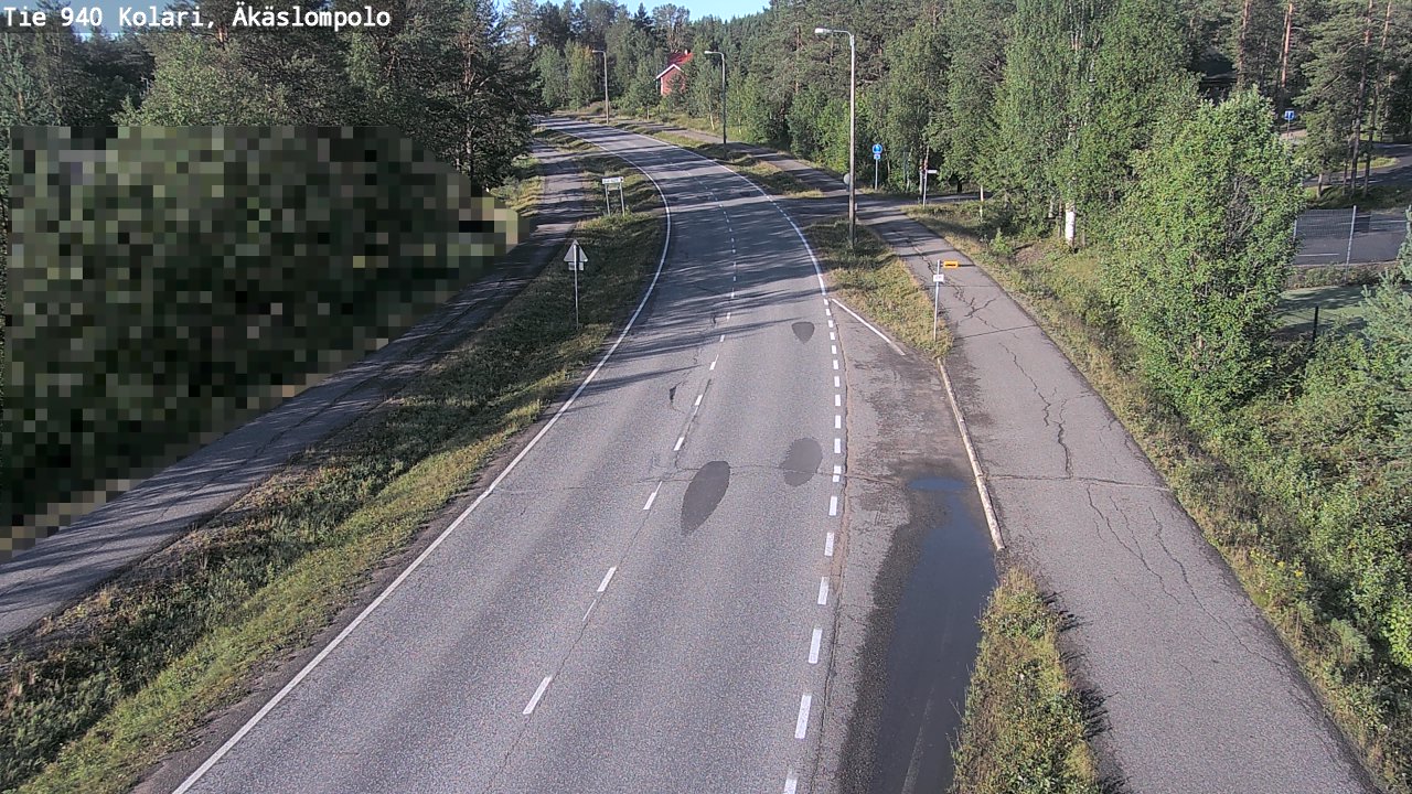 Kelikamerat Kuva Tie 940 Kolari, Äkäslompolo, Kolari, Lappi