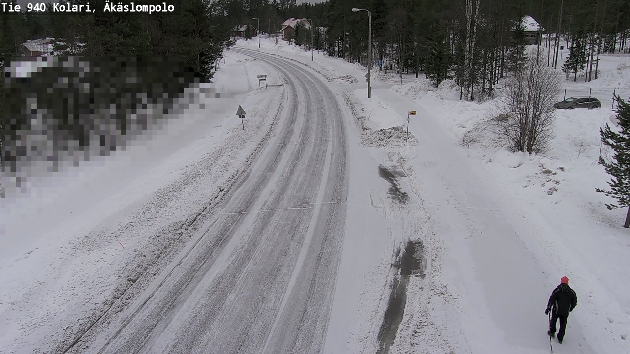 Kelikamerat Kuva Tie 940 Kolari, Äkäslompolo, Kolari, Lappi