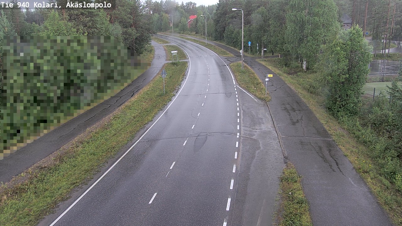 Kelikamerat Kuva Tie 940 Kolari, Äkäslompolo, Kolari, Lappi