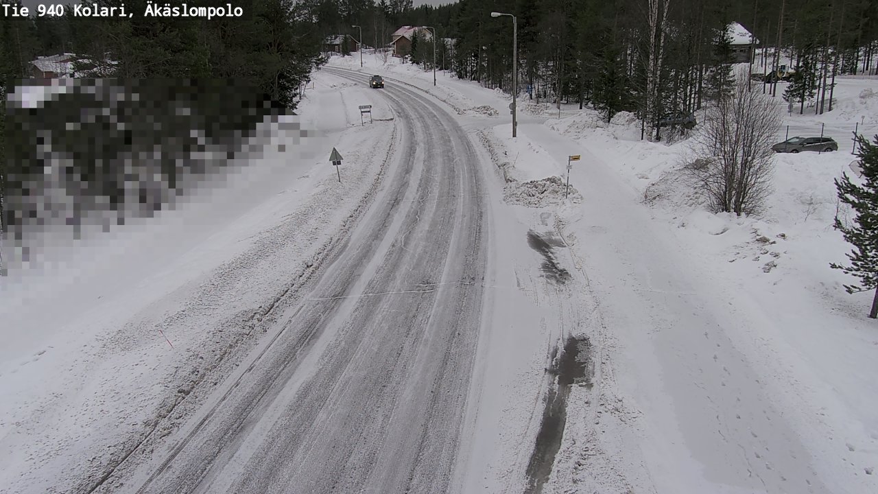Kelikamerat Kuva Tie 940 Kolari, Äkäslompolo, Kolari, Lappi