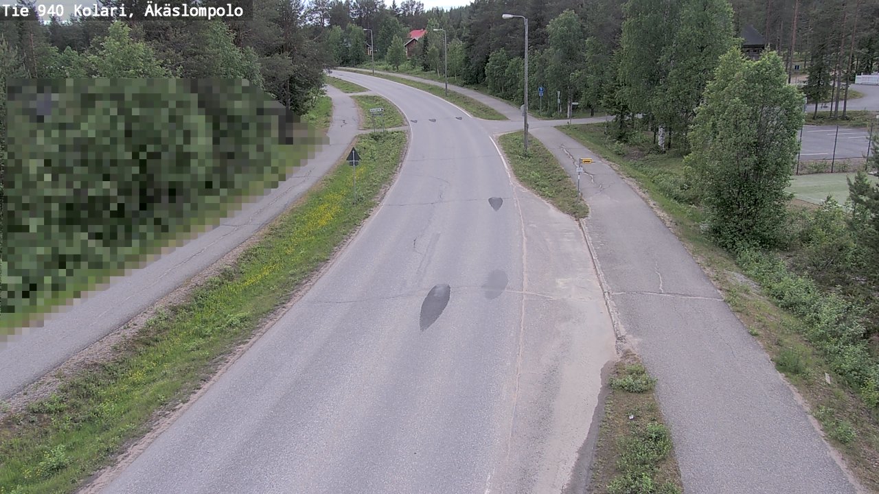 Kelikamerat Kuva Tie 940 Kolari, Äkäslompolo, Kolari, Lappi