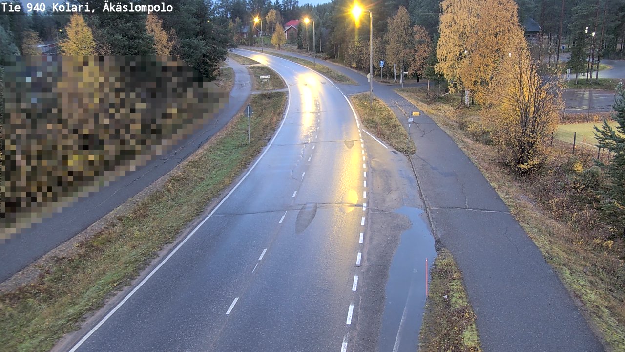Kelikamerat Kuva Tie 940 Kolari, Äkäslompolo, Kolari, Lappi