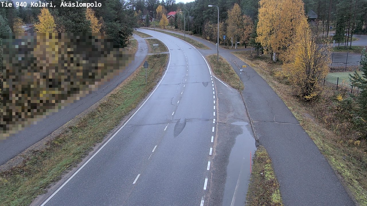 Weather Camera Image Road 940 Kolari, Äkäslompolo, Kolari, Lappi