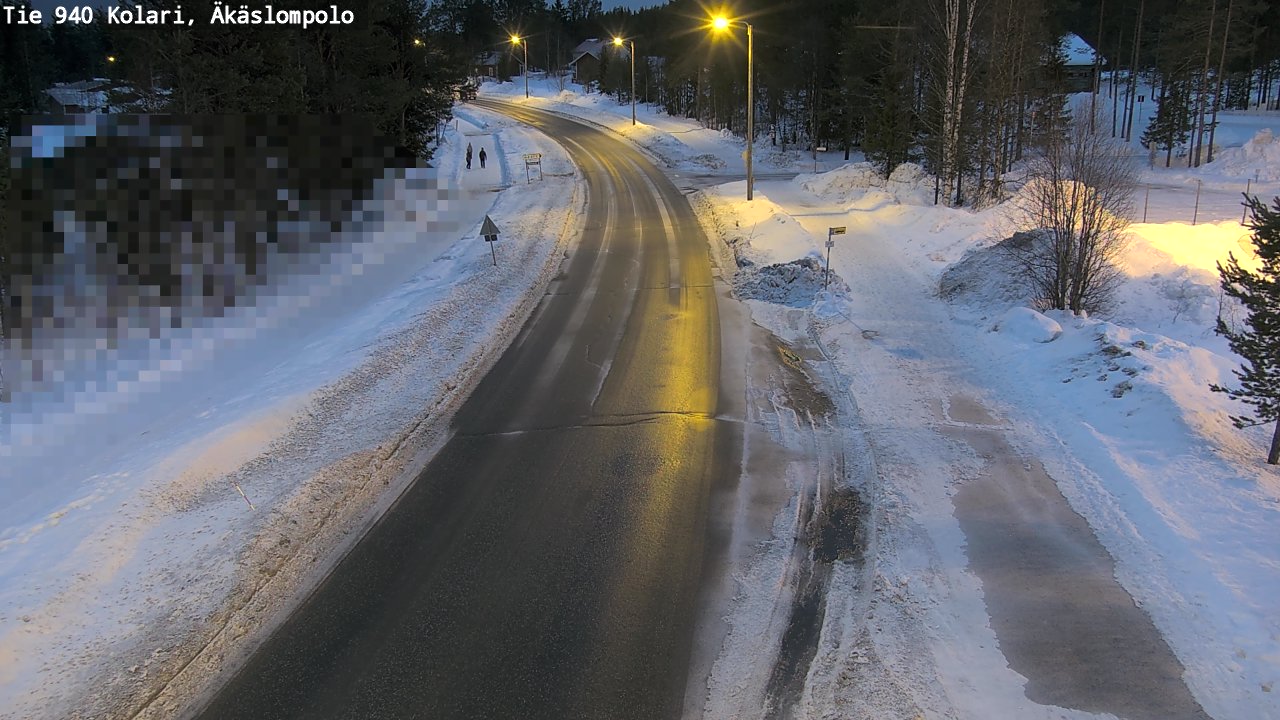 Kelikamerat Kuva Tie 940 Kolari, Äkäslompolo, Kolari, Lappi