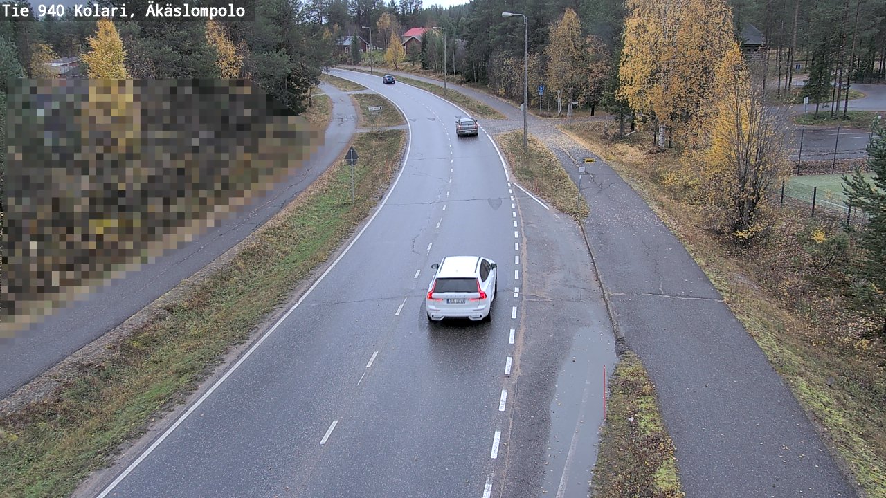 Weather Camera Image Väg 940 Kolari, Äkäslompolo, Kolari, Lappi