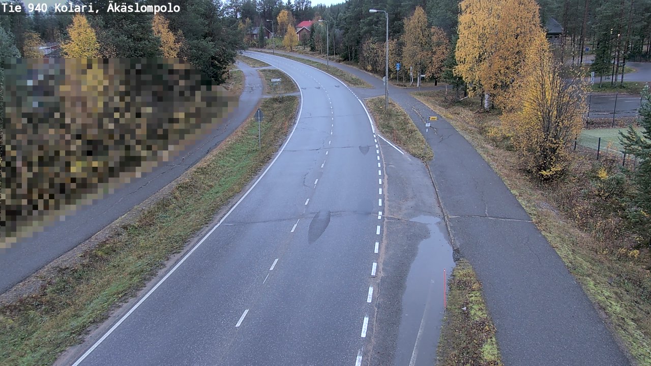 Weather Camera Image Road 940 Kolari, Äkäslompolo, Kolari, Lappi