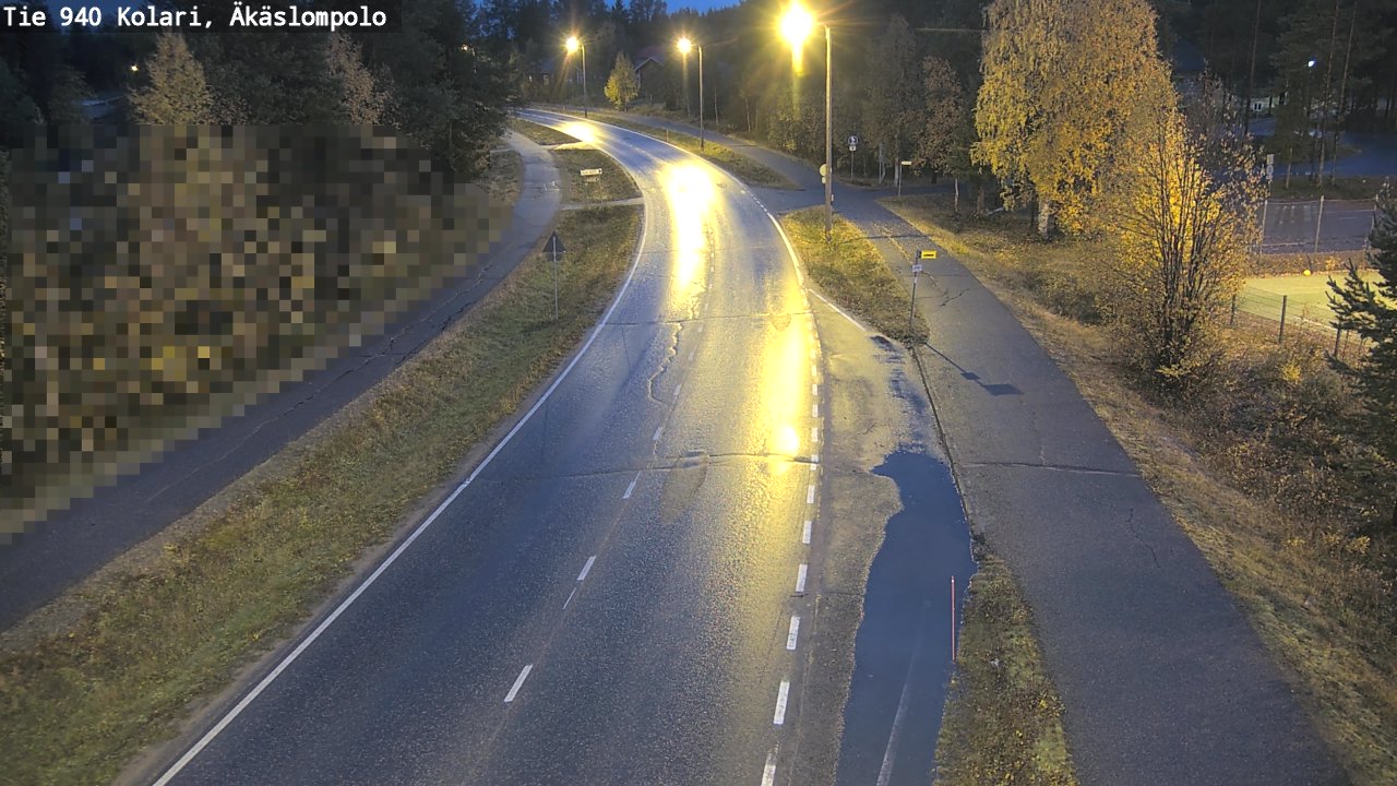 Kelikamerat Kuva Tie 940 Kolari, Äkäslompolo, Kolari, Lappi