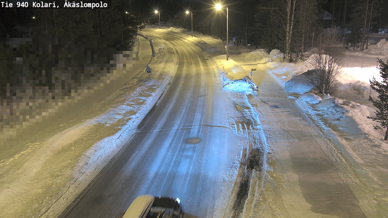 Kelikamerat Kuva Tie 940 Kolari, Äkäslompolo, Kolari, Lappi