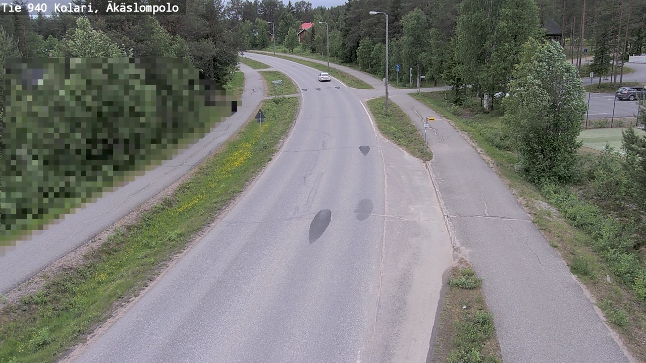 Weather Camera Image Road 940 Kolari, Äkäslompolo, Kolari, Lappi