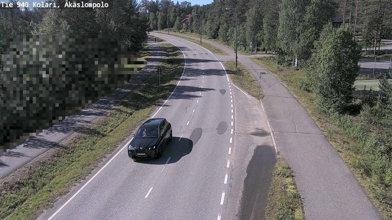 Weather Camera Image Väg 940 Kolari, Äkäslompolo, Kolari, Lappi