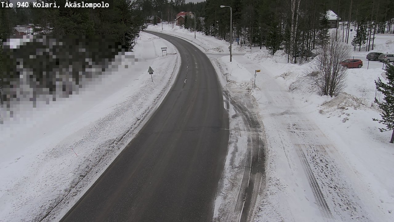 Kelikamerat Kuva Tie 940 Kolari, Äkäslompolo, Kolari, Lappi