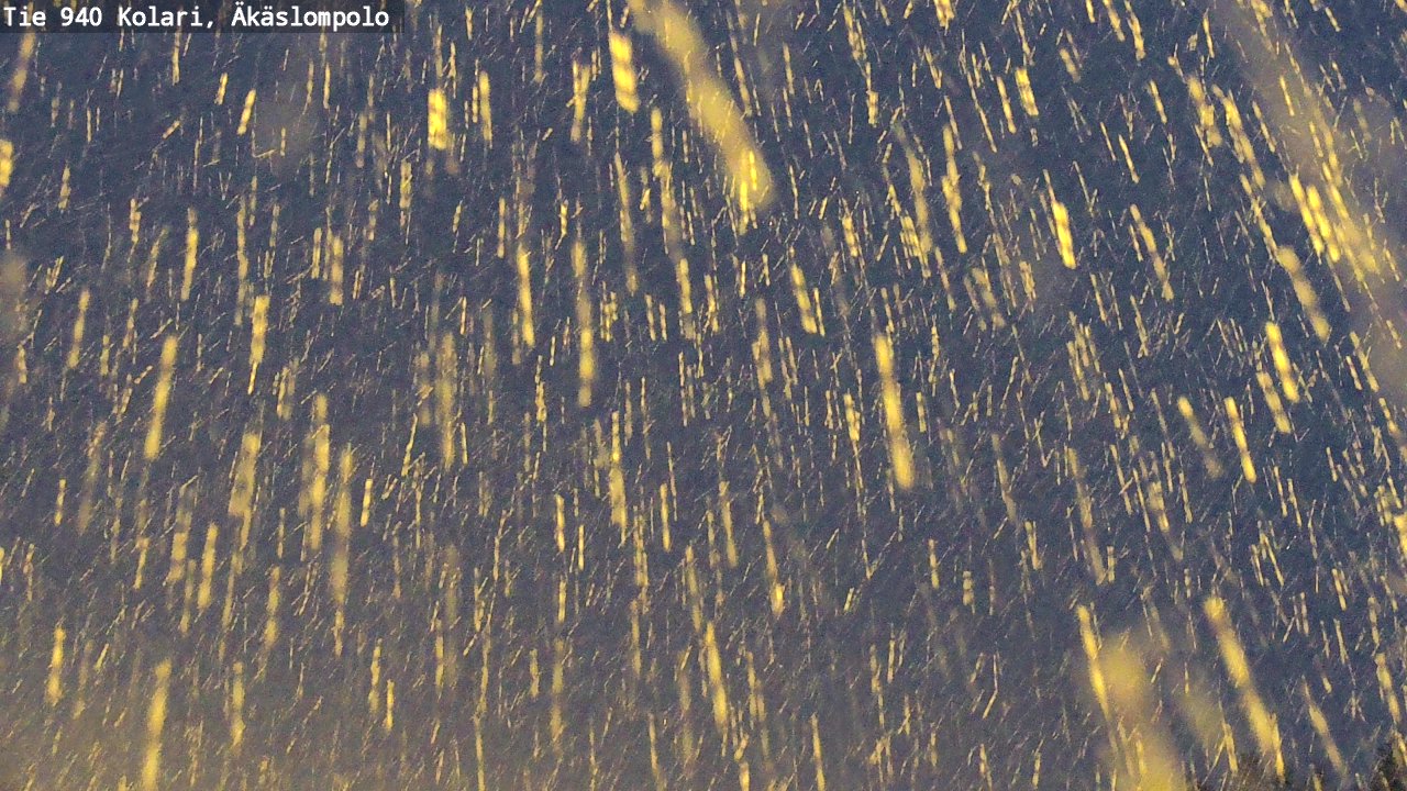 Weather Camera Image Road 940 Kolari, Äkäslompolo, Kolari, Lappi