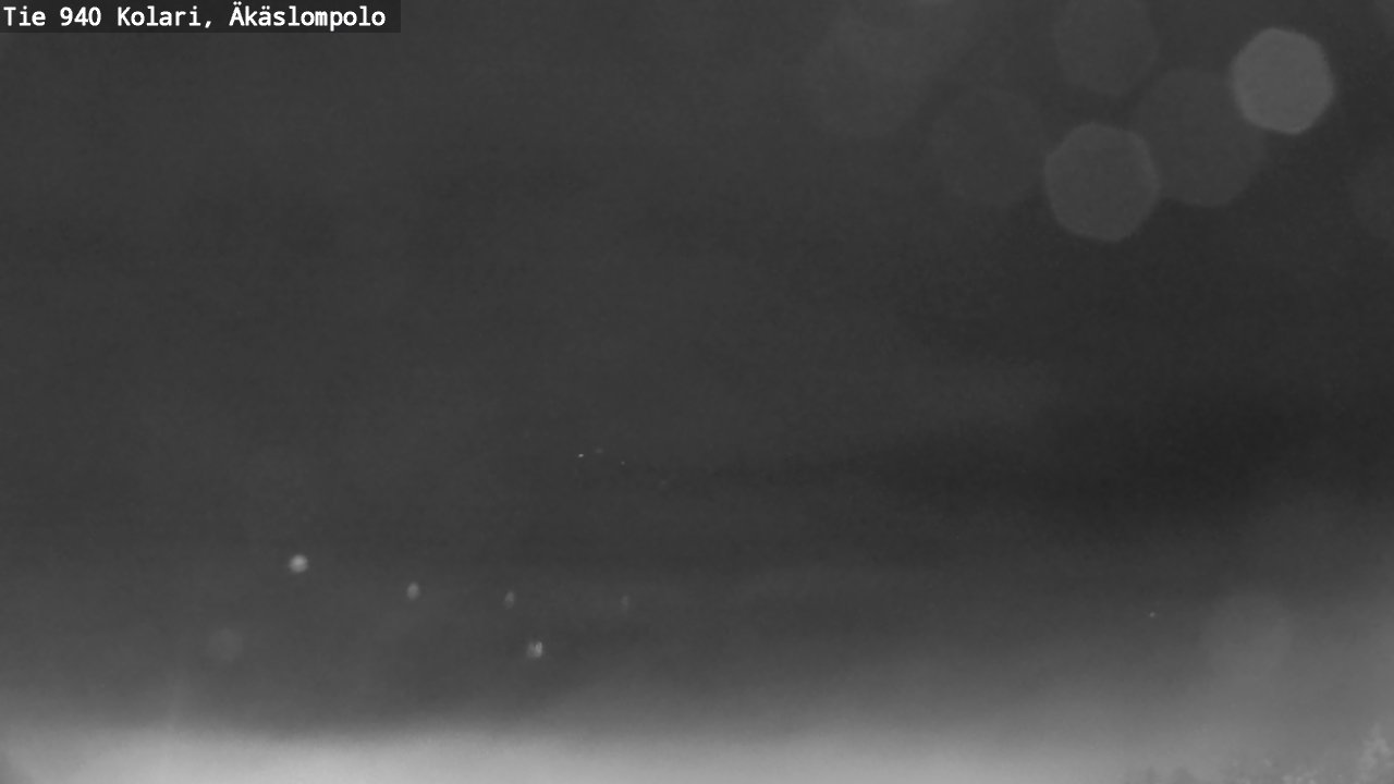 Weather Camera Image Road 940 Kolari, Äkäslompolo, Kolari, Lappi