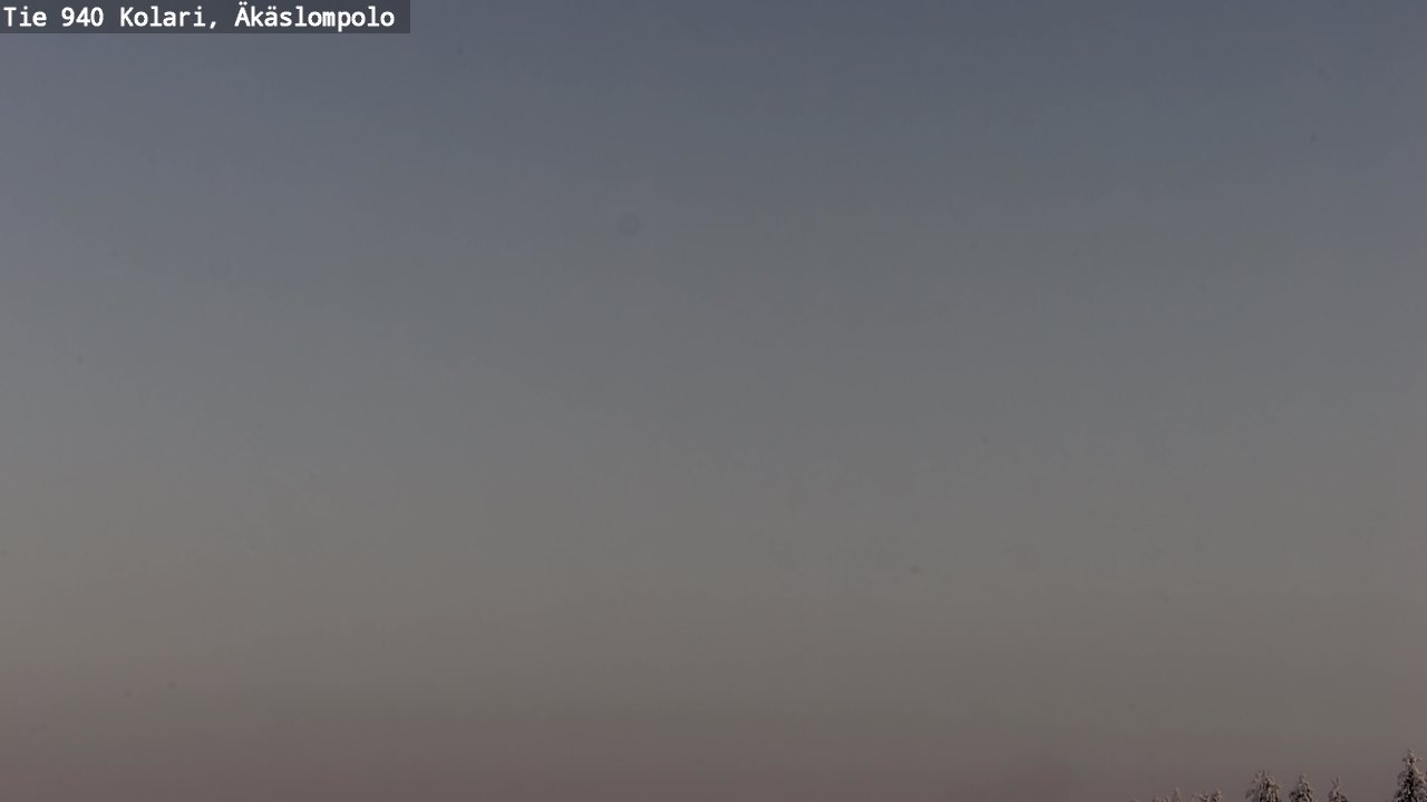 Weather Camera Image Road 940 Kolari, Äkäslompolo, Kolari, Lappi