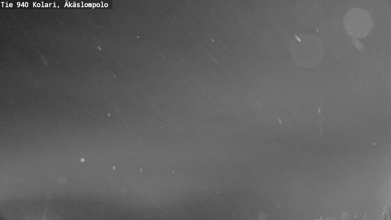 Weather Camera Image Road 940 Kolari, Äkäslompolo, Kolari, Lappi