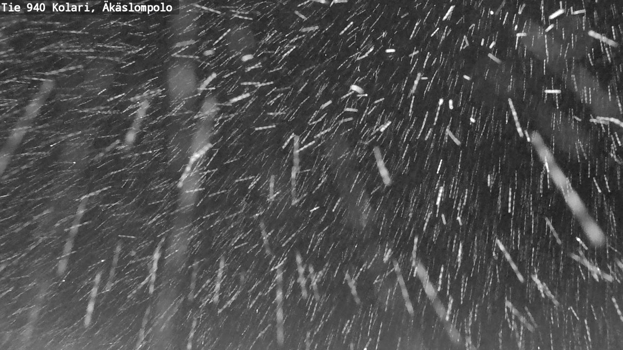 Kelikamerat Kuva Tie 940 Kolari, Äkäslompolo, Kolari, Lappi