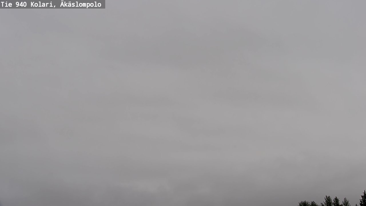 Weather Camera Image Road 940 Kolari, Äkäslompolo, Kolari, Lappi