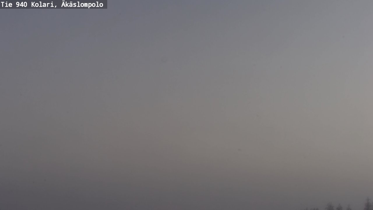 Weather Camera Image Road 940 Kolari, Äkäslompolo, Kolari, Lappi