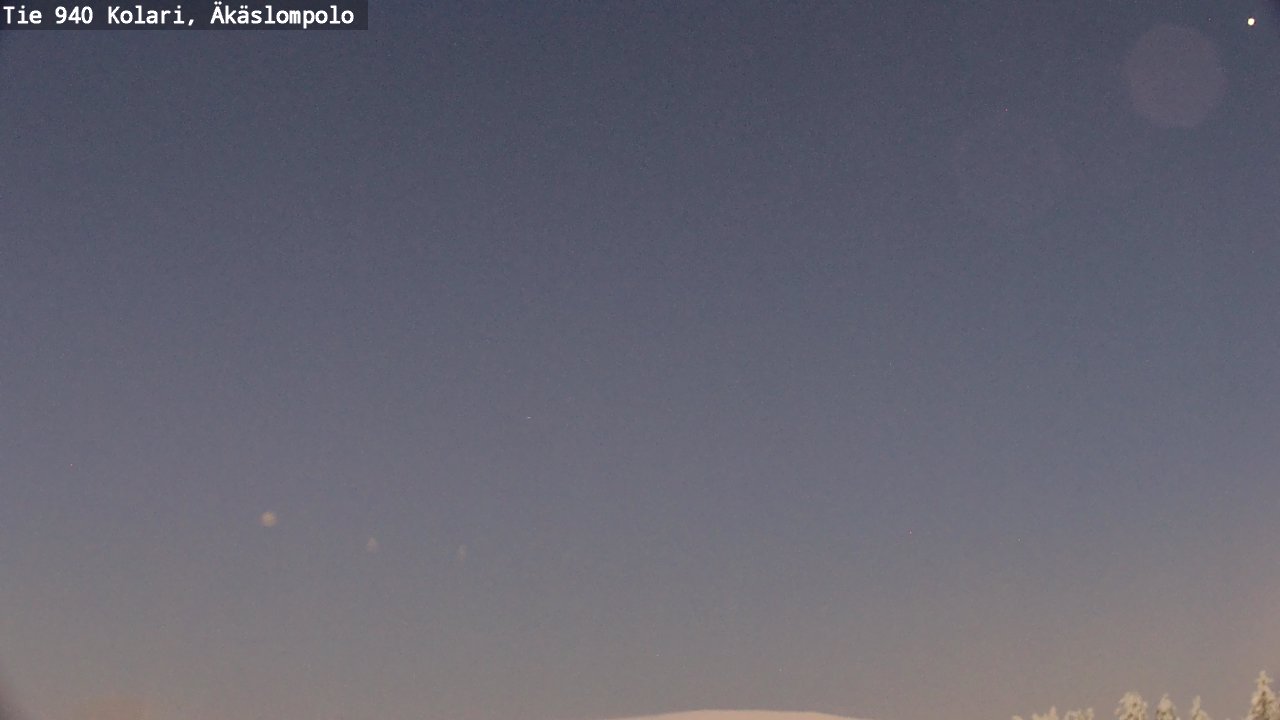 Kelikamerat Kuva Tie 940 Kolari, Äkäslompolo, Kolari, Lappi