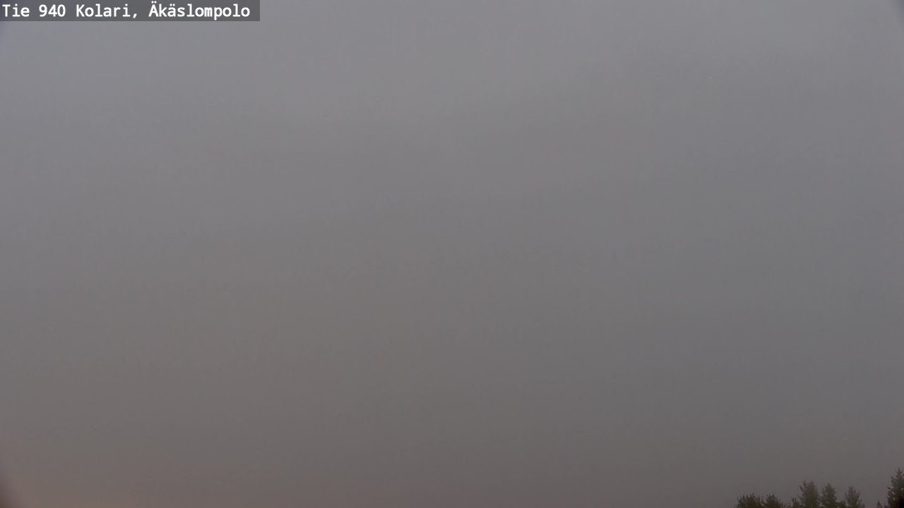 Weather Camera Image Väg 940 Kolari, Äkäslompolo, Kolari, Lappi