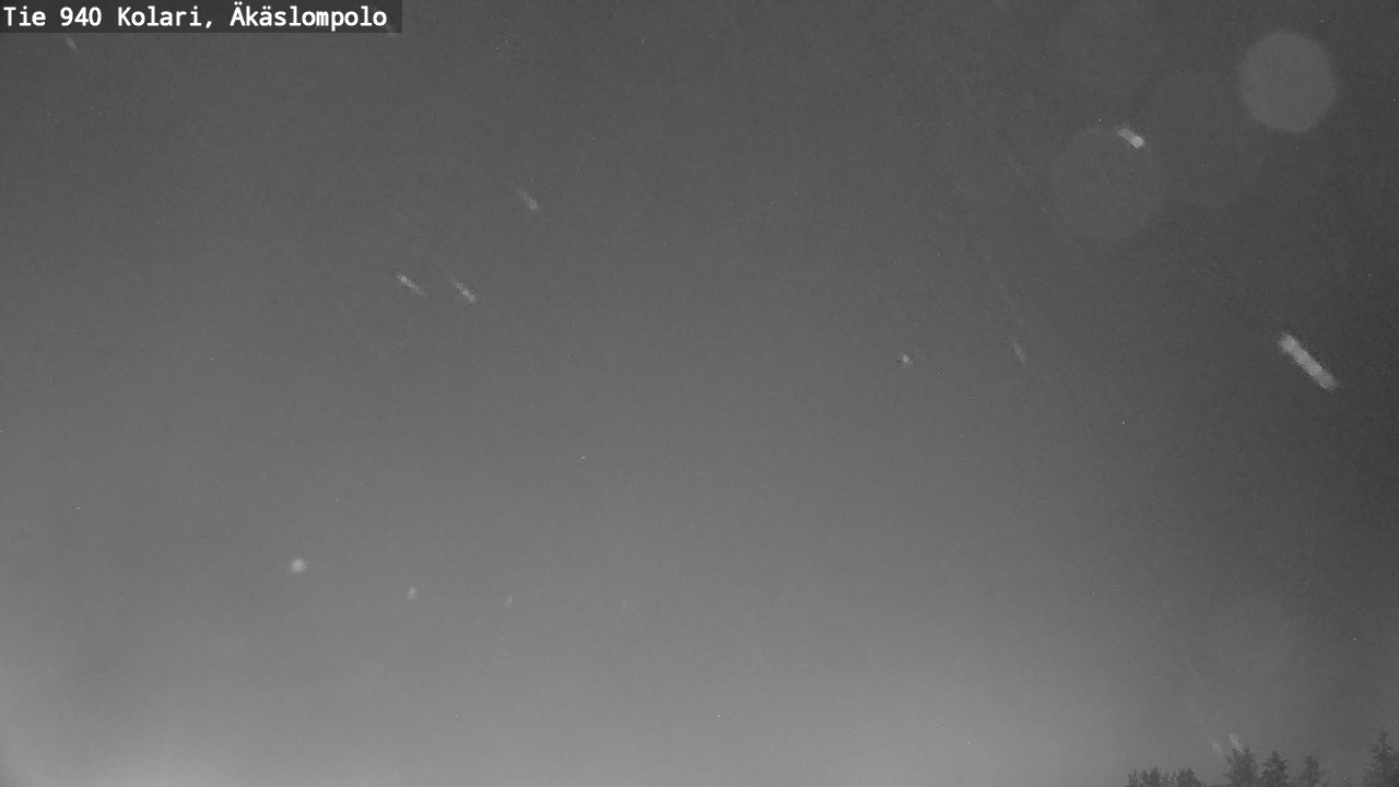 Weather Camera Image Road 940 Kolari, Äkäslompolo, Kolari, Lappi