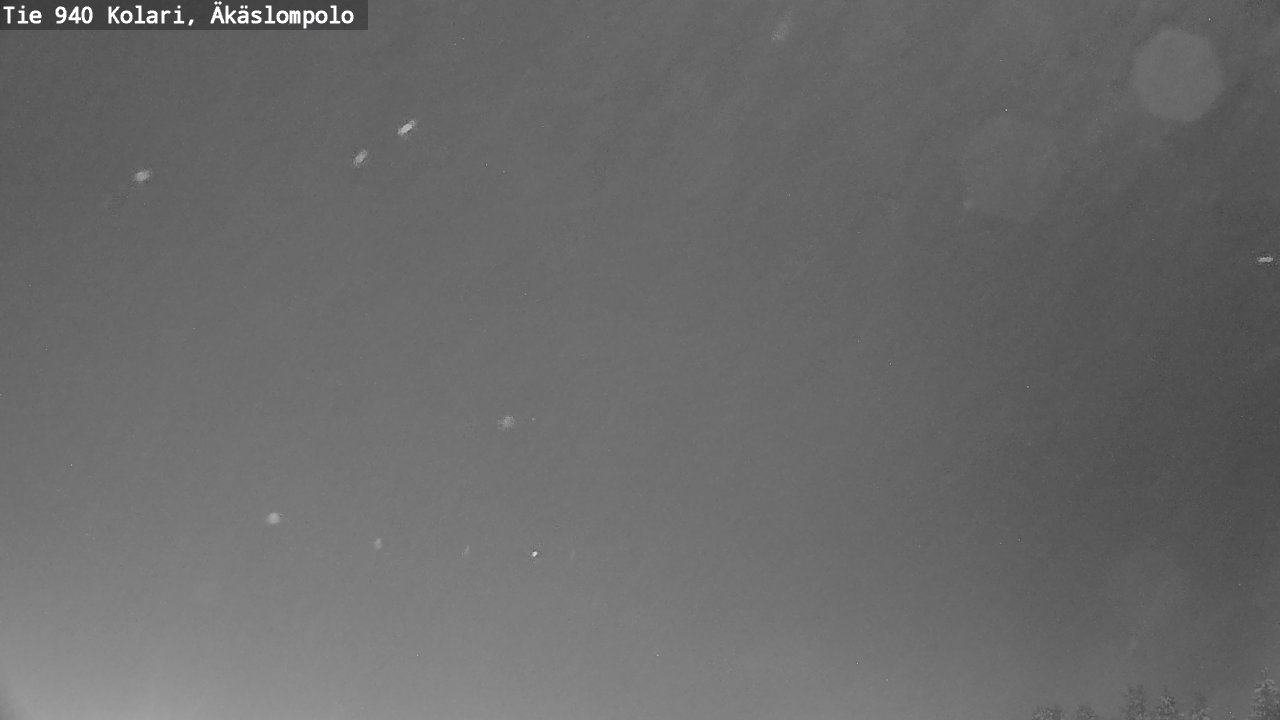 Weather Camera Image Road 940 Kolari, Äkäslompolo, Kolari, Lappi