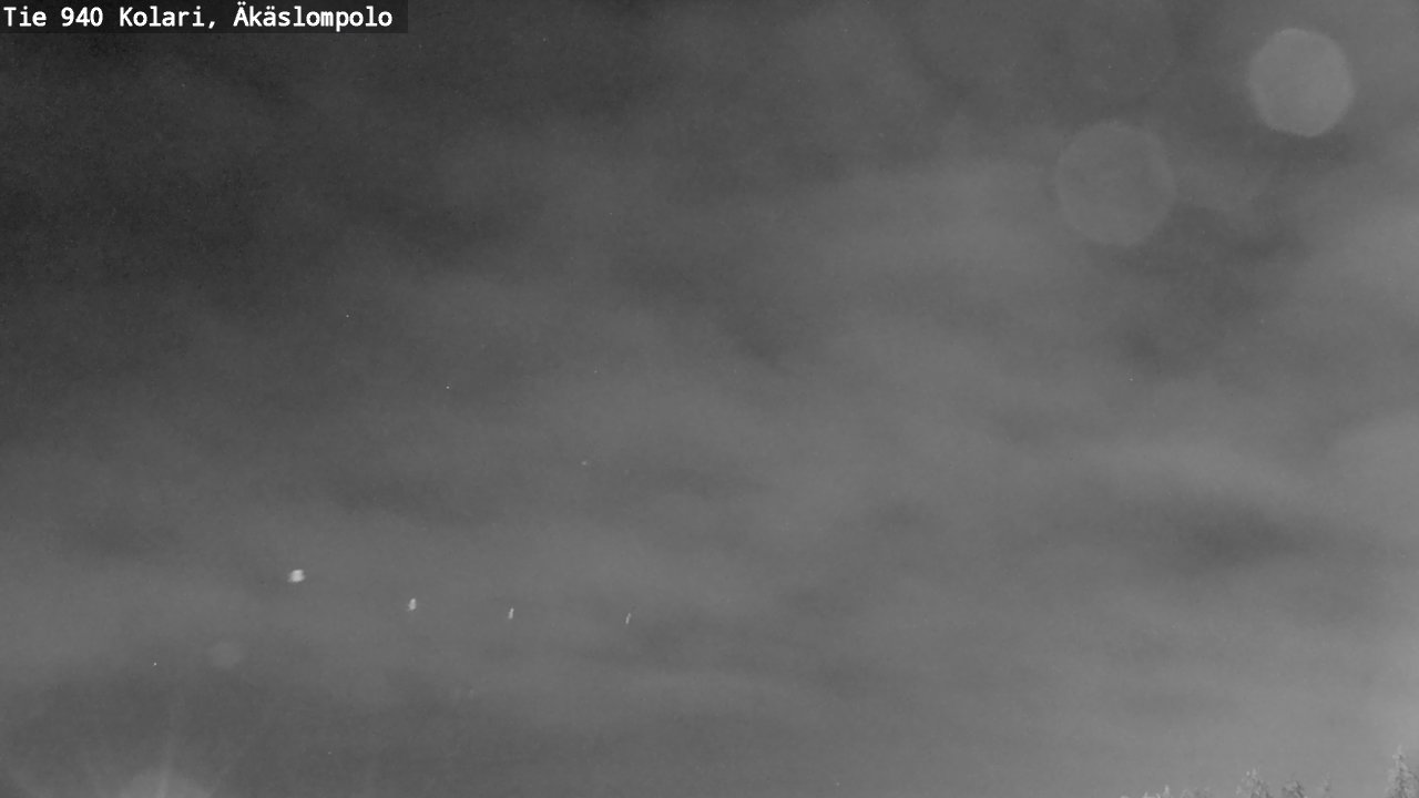 Weather Camera Image Road 940 Kolari, Äkäslompolo, Kolari, Lappi