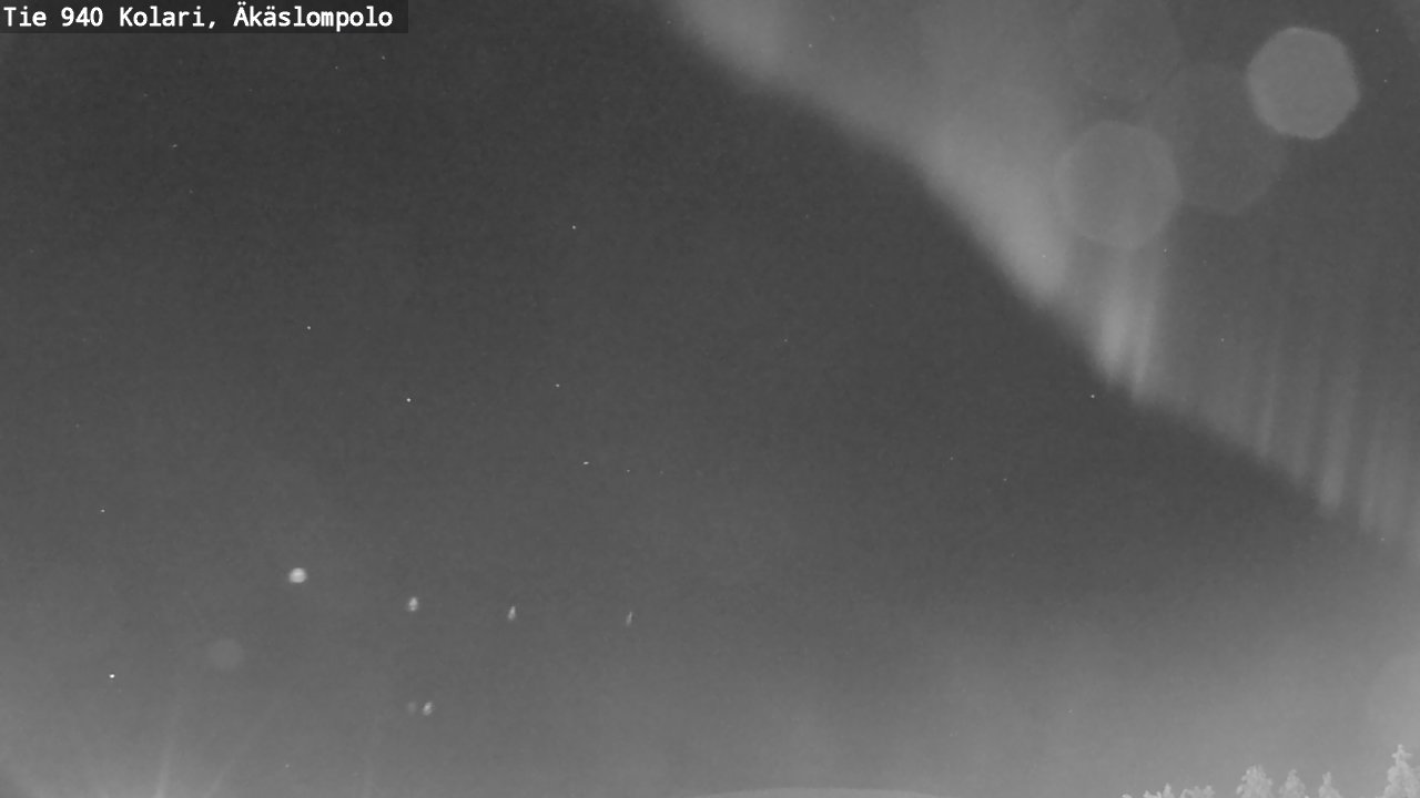 Kelikamerat Kuva Tie 940 Kolari, Äkäslompolo, Kolari, Lappi