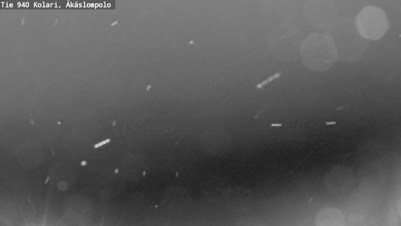 Kelikamerat Kuva Tie 940 Kolari, Äkäslompolo, Kolari, Lappi