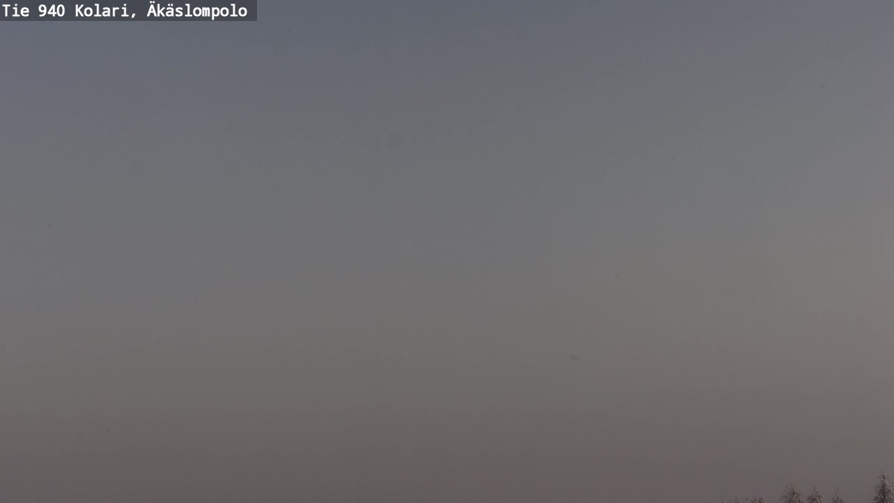Weather Camera Image Road 940 Kolari, Äkäslompolo, Kolari, Lappi