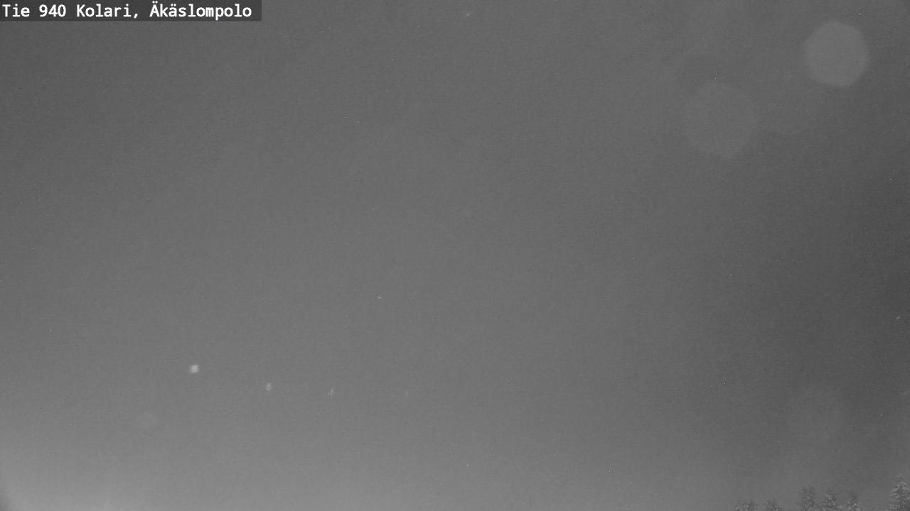 Weather Camera Image Road 940 Kolari, Äkäslompolo, Kolari, Lappi