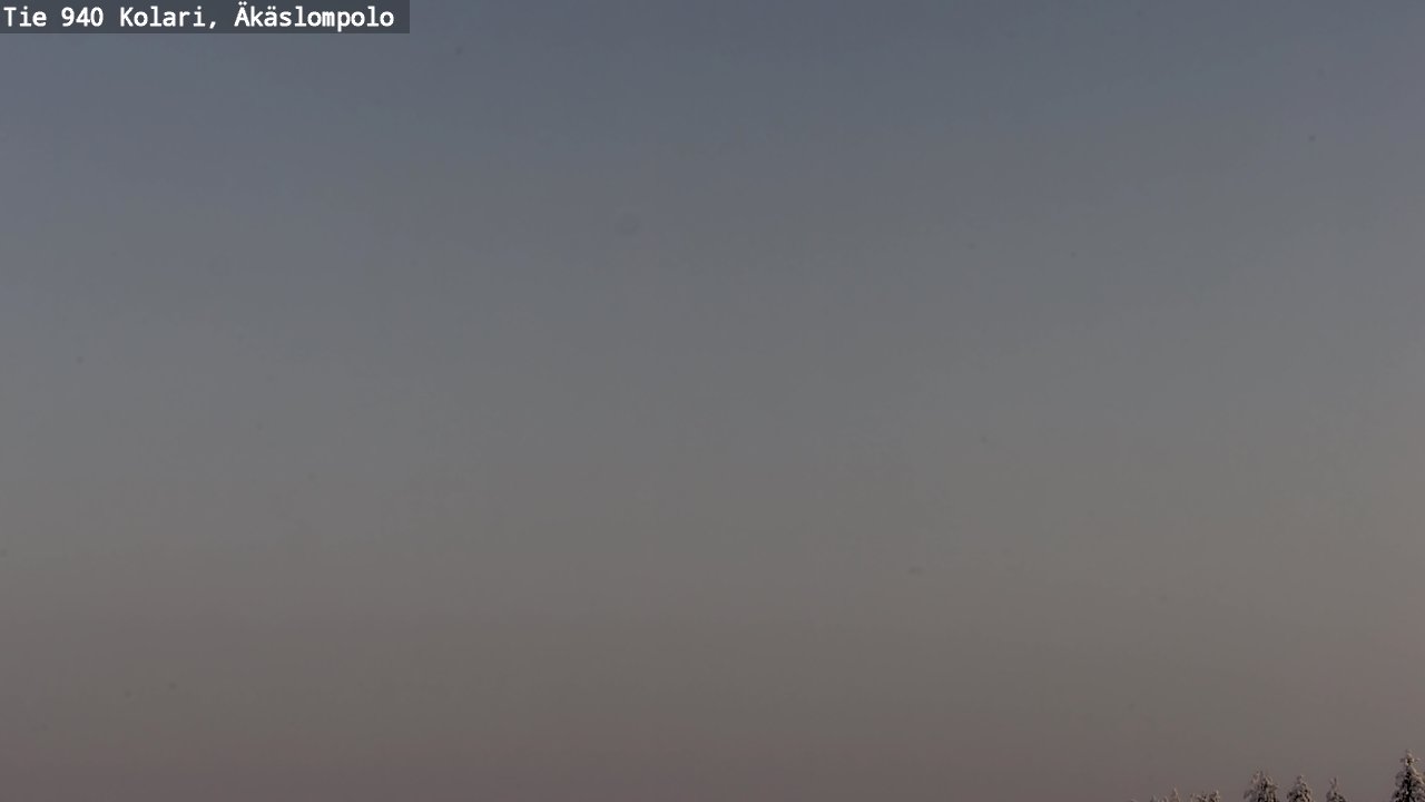 Weather Camera Image Road 940 Kolari, Äkäslompolo, Kolari, Lappi