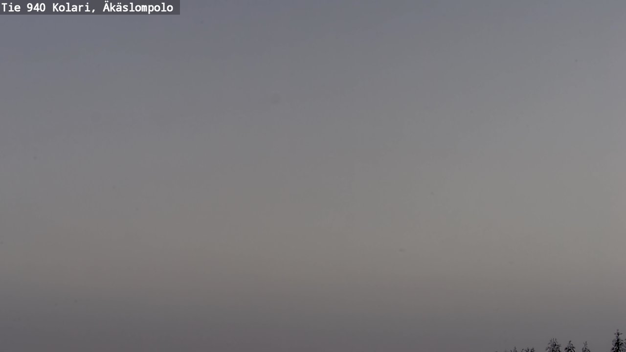 Weather Camera Image Road 940 Kolari, Äkäslompolo, Kolari, Lappi