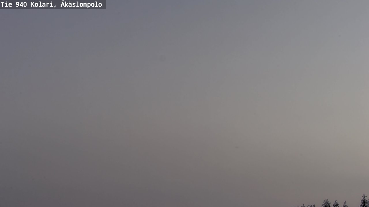 Weather Camera Image Road 940 Kolari, Äkäslompolo, Kolari, Lappi