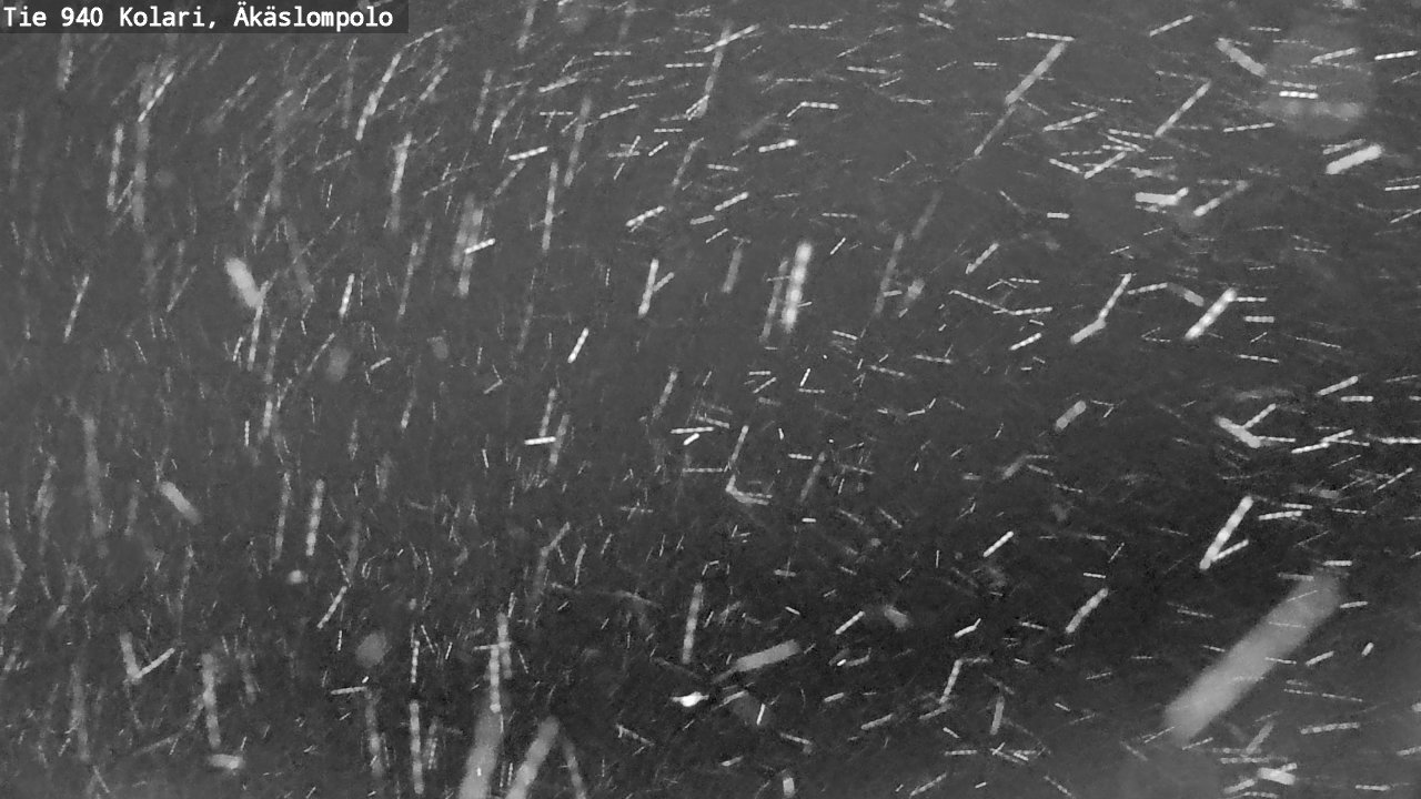 Kelikamerat Kuva Tie 940 Kolari, Äkäslompolo, Kolari, Lappi