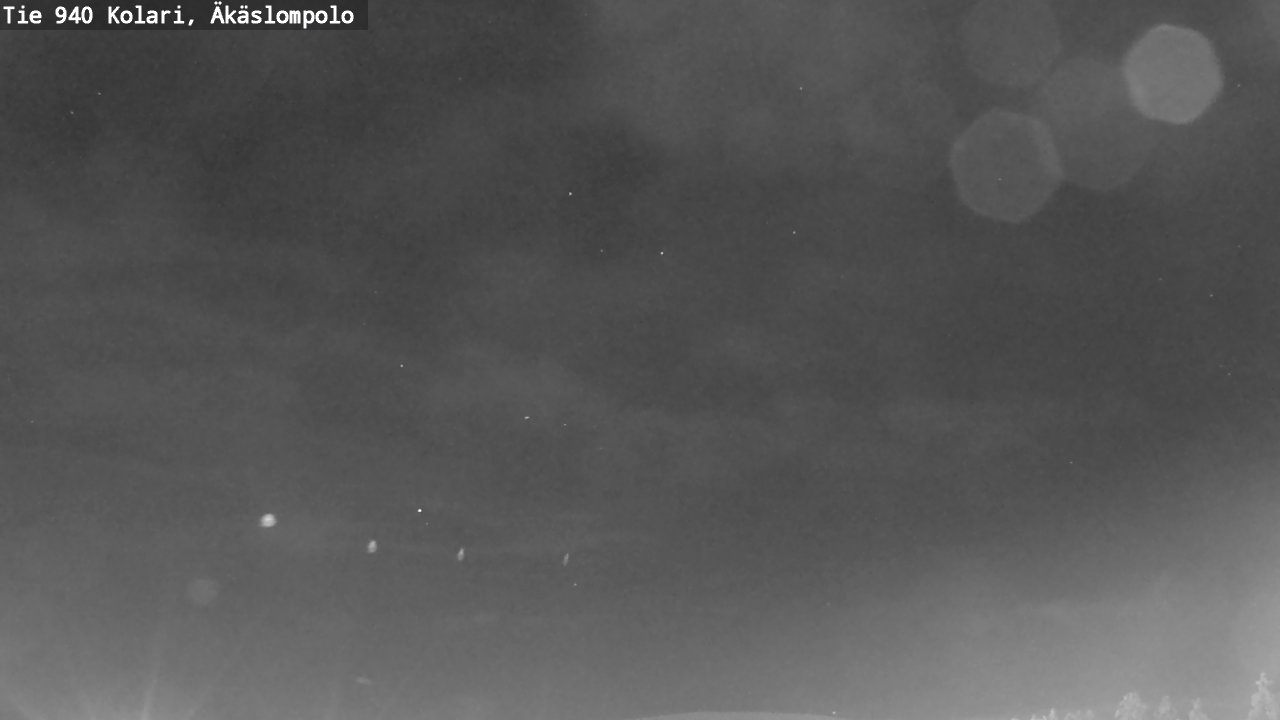 Weather Camera Image Road 940 Kolari, Äkäslompolo, Kolari, Lappi