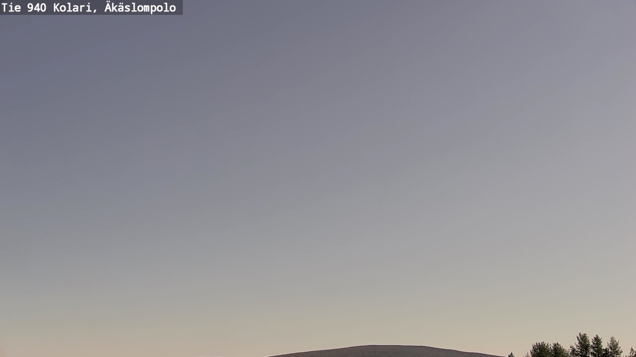 Weather Camera Image Road 940 Kolari, Äkäslompolo, Kolari, Lappi