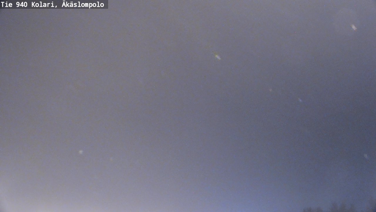 Weather Camera Image Road 940 Kolari, Äkäslompolo, Kolari, Lappi