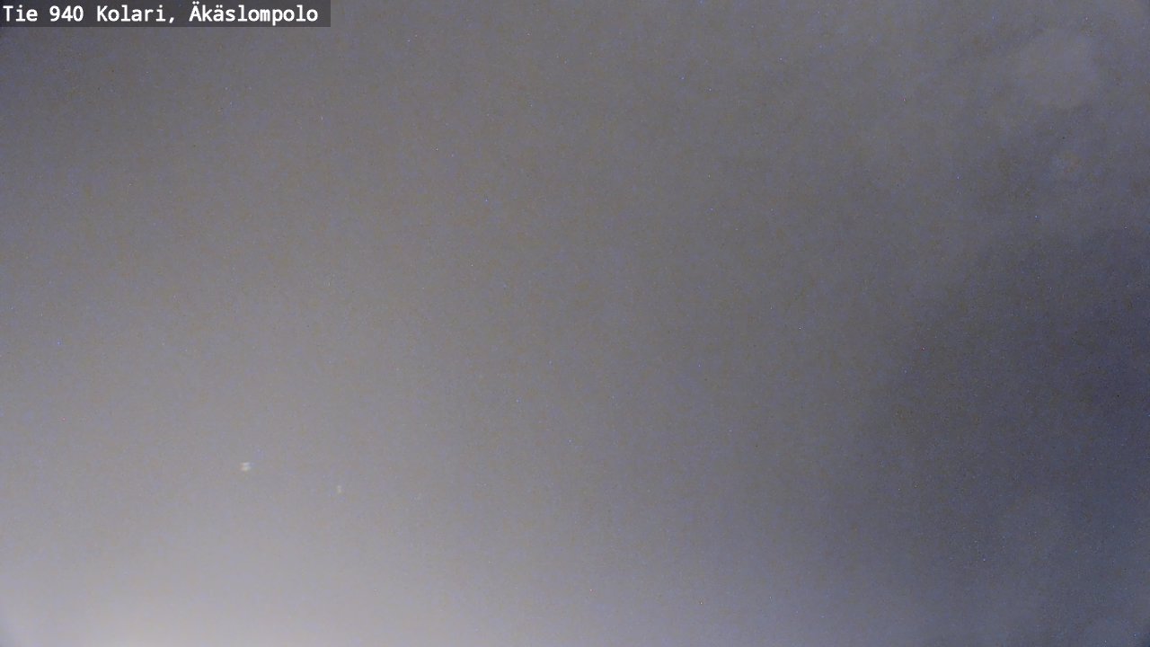 Weather Camera Image Road 940 Kolari, Äkäslompolo, Kolari, Lappi