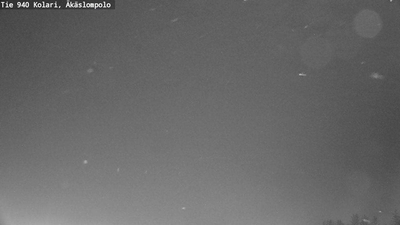 Weather Camera Image Road 940 Kolari, Äkäslompolo, Kolari, Lappi