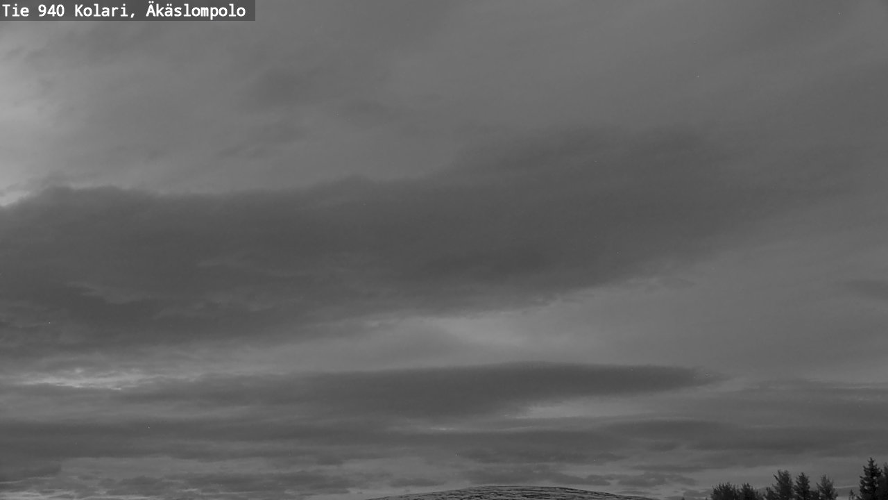 Weather Camera Image Road 940 Kolari, Äkäslompolo, Kolari, Lappi